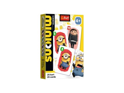 Černý Petr Mimoni společenská hra - karty v krabičce 6x9cm 20ks v boxu