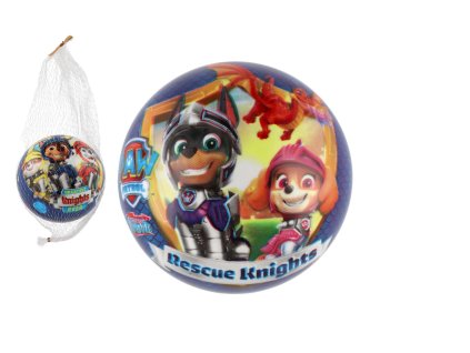 Míč Tlapková patrola/Paw patrol nafouknutý 14cm v síťce