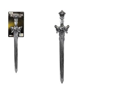 Meč rytířský plast 58cm na kartě