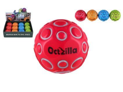 Míček extrémně skákací pěna 6cm 4 barvy 12ks v boxu