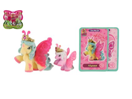 Filly Butterfly rodinka figurky 2ks fliška s doplňky mix druhů na kartě 17x16,5cm