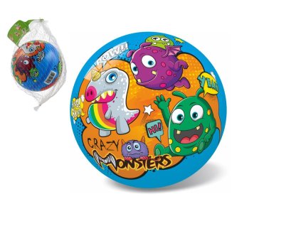 Míč Příšerky nafouknutý 14cm v síťce