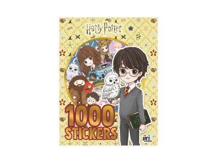 Samolepkový sešit Harry Potter 1000 samolepek 23,5x30cm