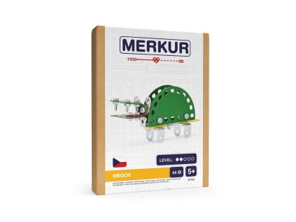 Stavebnice MERKUR Hroch mini 45ks v krabici 13x18,5x3cm