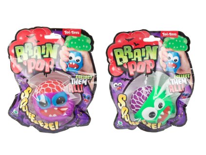 Příšera antistresová mačkací plast 7cm mix druhů v sáčku