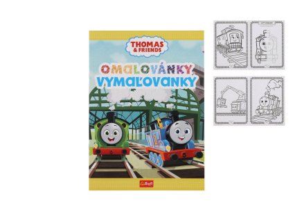 Omalovánky Mašinka Tomáš 20x27,5cm