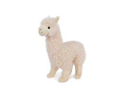 Lama Alpaka plyš 30cm bílá 0m+