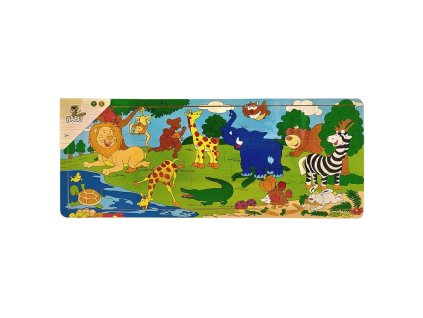 BABU - Deskové puzzle ZOO 21 dílů