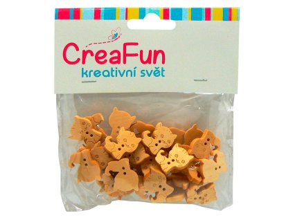 Kočka, 30ks 16x21mm