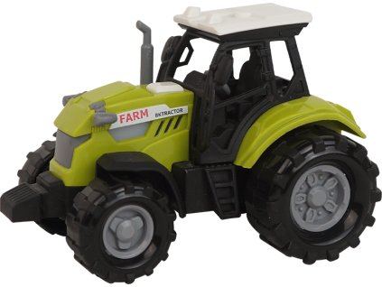 FARM SERVICE - Traktor se zvuky a světly - zeleno-červený