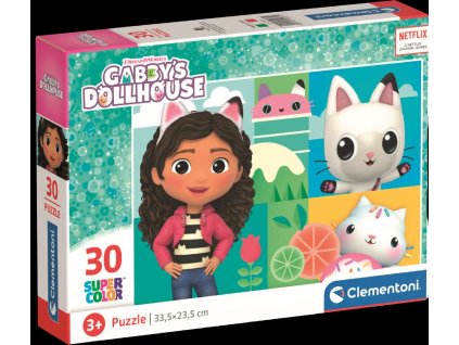 Clementoni - Puzzle Gábinin kouzelný domek 30 dílků