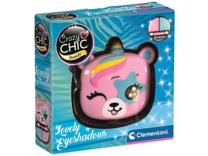 Clementoni - CRAZY CHIC Oční stíny medvídek