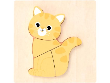 BABU - Ručně vyráběné puzzle - Kočička