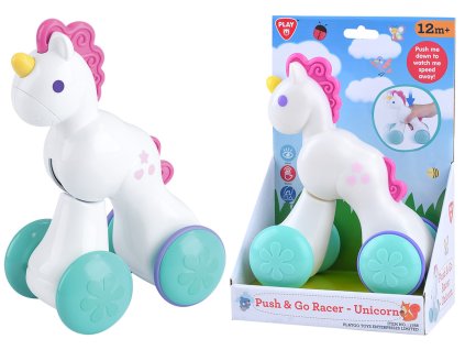 PLAYGO - Zmáčkni a jeď - JEDNOROŽEC