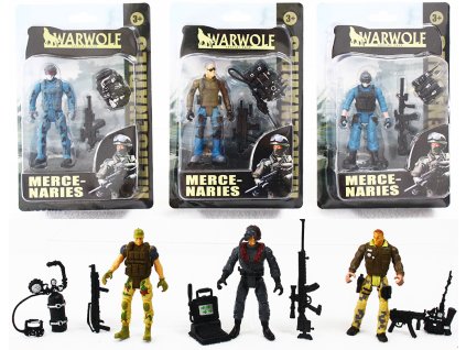 Akční figurka vojáků 10 cm serie 2 - více druhů