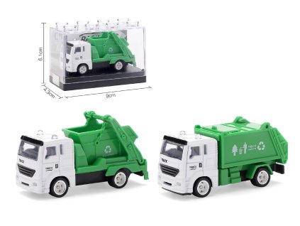 Kovový model popelářského vozu 1:64 - více druhů