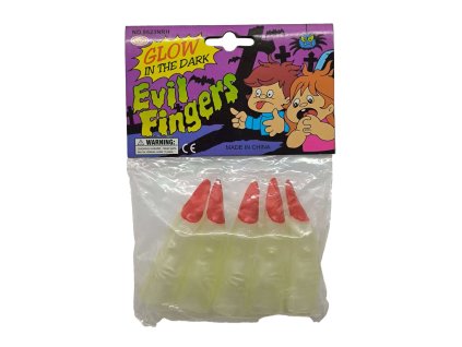 Ďáblovy prsty svítící ve tmě v sáčku 5 ks