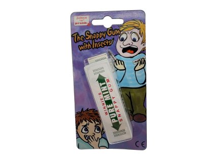 Žvýkačka s vyskakujícím hmyzem