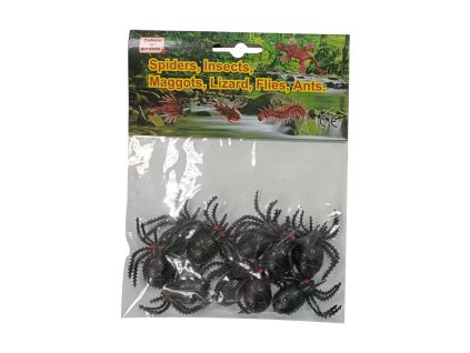 Pavouci svítící ve tmě v sáčku 10 ks