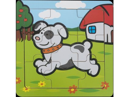 BABU - Edukativní puzzle - Pes