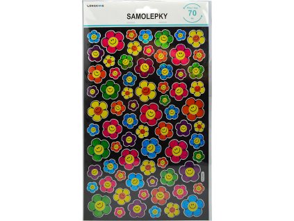 Samolepky - Kytky 100 ks