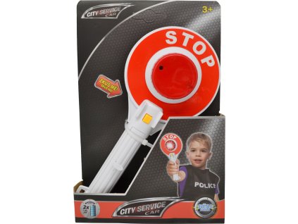 Policejní zastavovací terč 1:12 (se světlem)