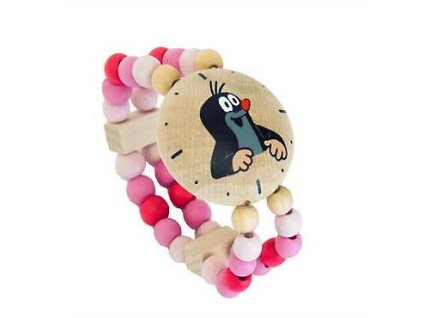 Detoa Hodinky s Krtkem růžové