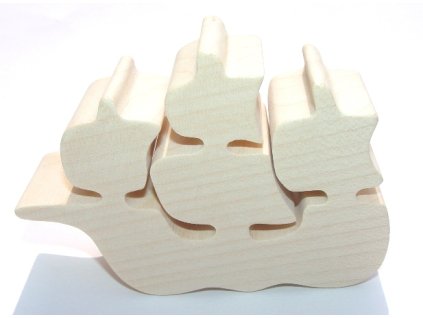 Fauna Dřevěná loď přírodní