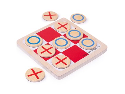 Bigjigs Toys Dřevěné piškvorky