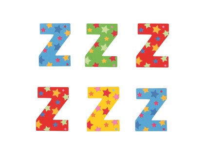 Bigjigs Toys Hvězdičkové písmenko Z