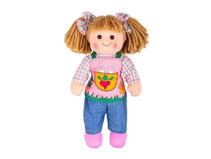 Bigjigs Toys Látková panenka Elsie 34cm