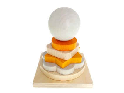 Hess Nasazovací věž Nature oranžová