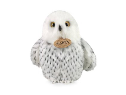Rappa Plyšová polární sova 18 cm ECO-FRIENDLY