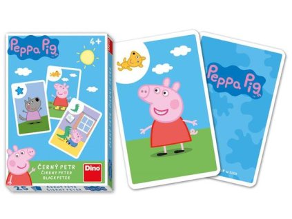 Dino Hrací karty Peppa Pig Černý Petr