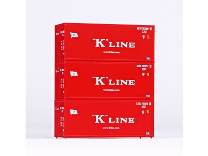 Piko Sada 3x20ft kontejnér K-Line - 56220