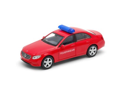 Welly Mercedes-Benz E-Class (2016) 1:34 s majákem - hasičská pohotovost