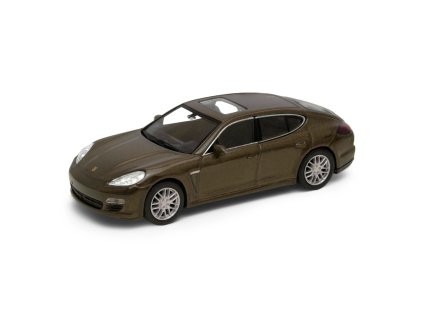 Welly Porsche Panamera S 1:34 hnědá
