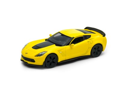 Welly Chevrolet Corvette Z06 (2017) 1:34 modrý