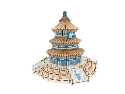 Woodcraft Dřevěné 3D puzzle Chrám nebes