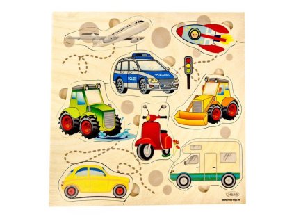 Hess Vkládací puzzle Vozidla