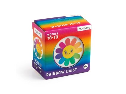 Mudpuppy Dřevěné jojo Duhová sedmikráska