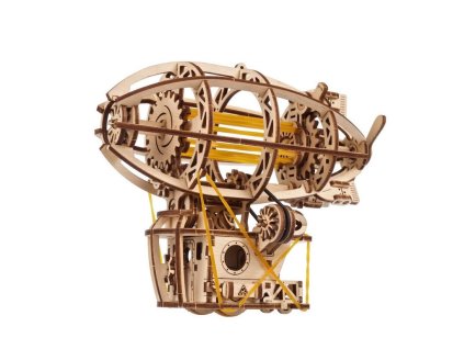 Ugears 3D dřevěné mechanické puzzle STEAMPUNK AIRSHIP