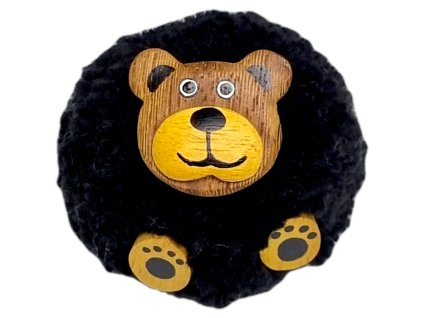 2Kids Toys Dřevěná magnetka velká pompon Medvěd