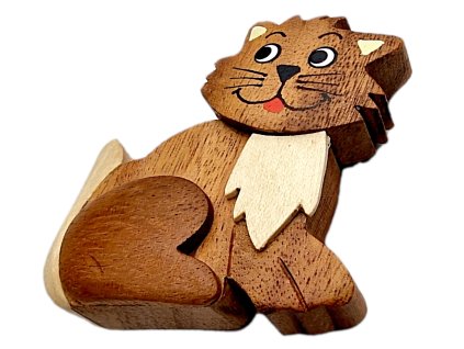 2Kids Toys Dřevěná magnetka velká Kočka