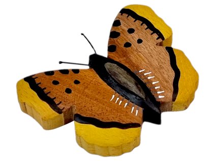 2Kids Toys Dřevěná magnetka velká Motýl