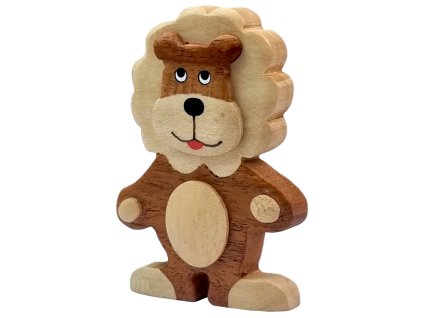 2Kids Toys Dřevěná magnetka velká Lev stojící