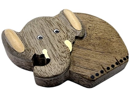 2Kids Toys Dřevěná magnetka velká Slon z boku