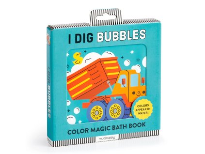Mudpuppy Knížka ke koupání Miluju bubliny