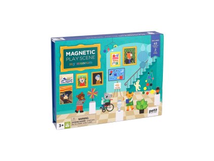 Petit Collage Magnetické divadlo moje muzeum