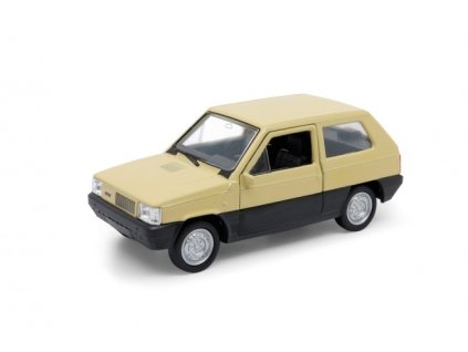 Welly Fiat Panda 1:34 krémová